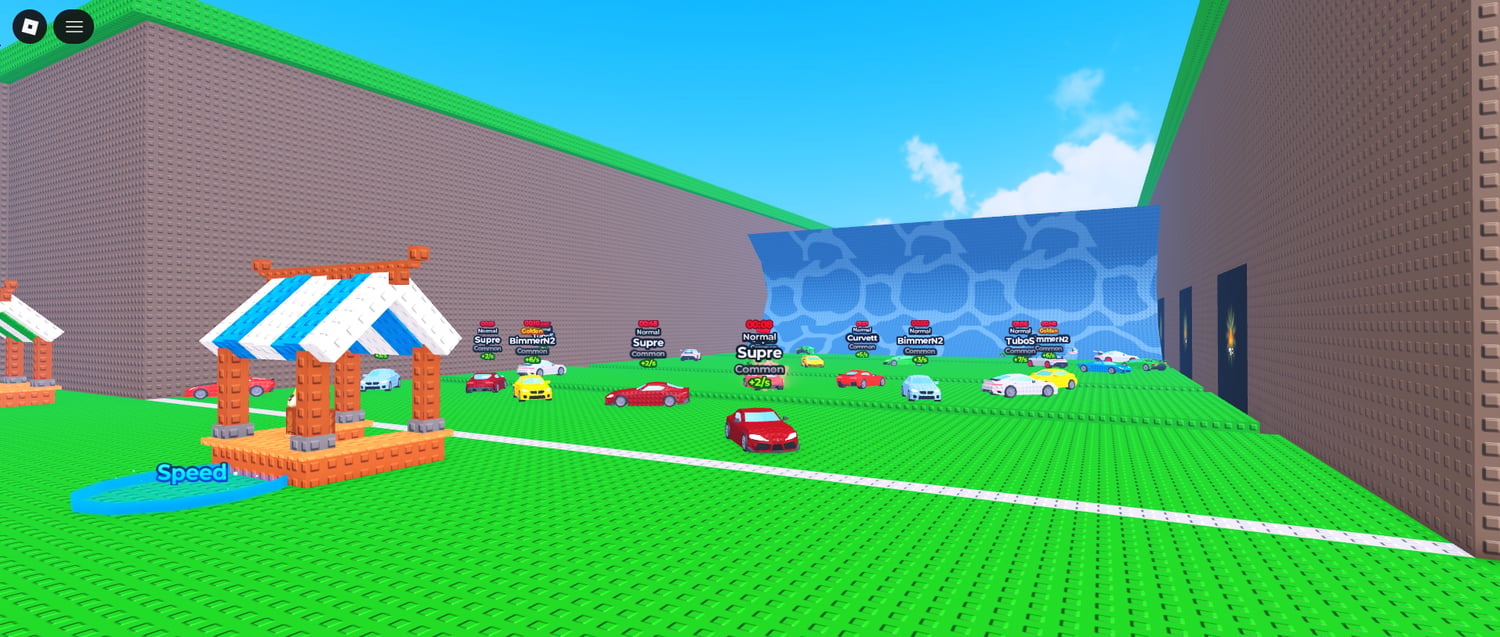 Fast paced tsunami racing survival scene