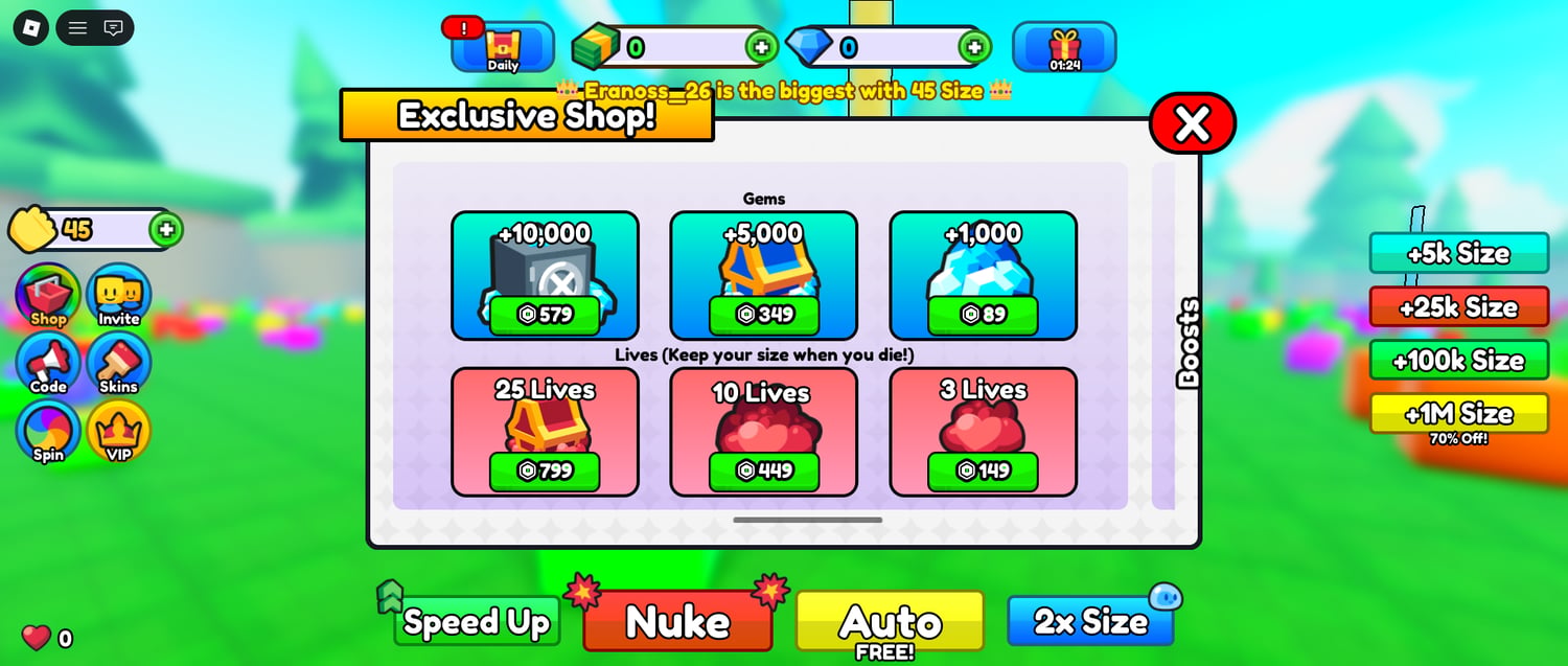 Progression-based simulator experience Roblox