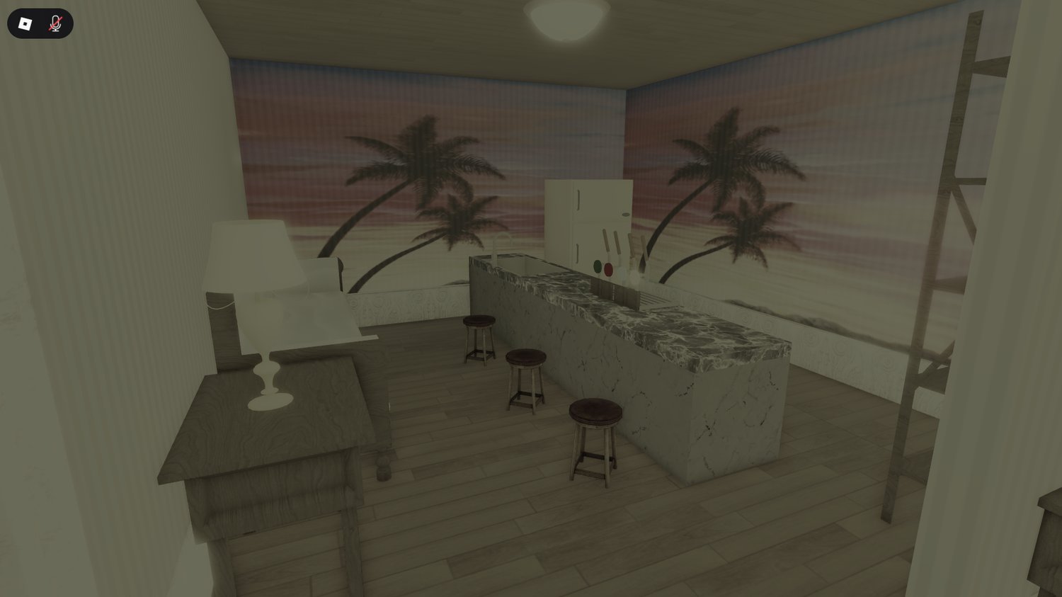 Roblox kitchen living room interior
