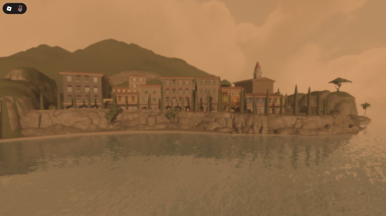 Roblox coastal Italian town