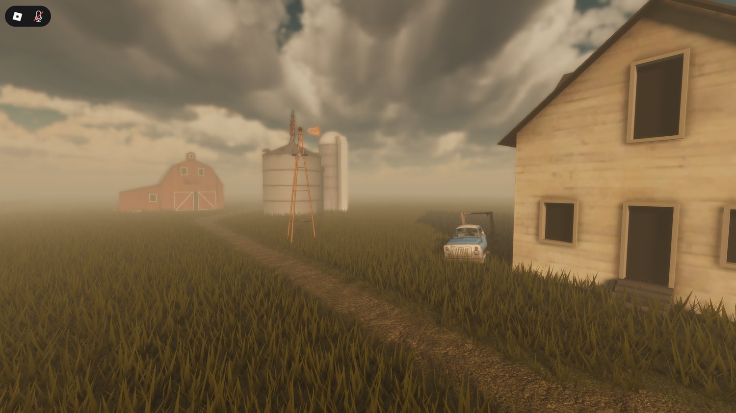 Roblox vintage car farm scene