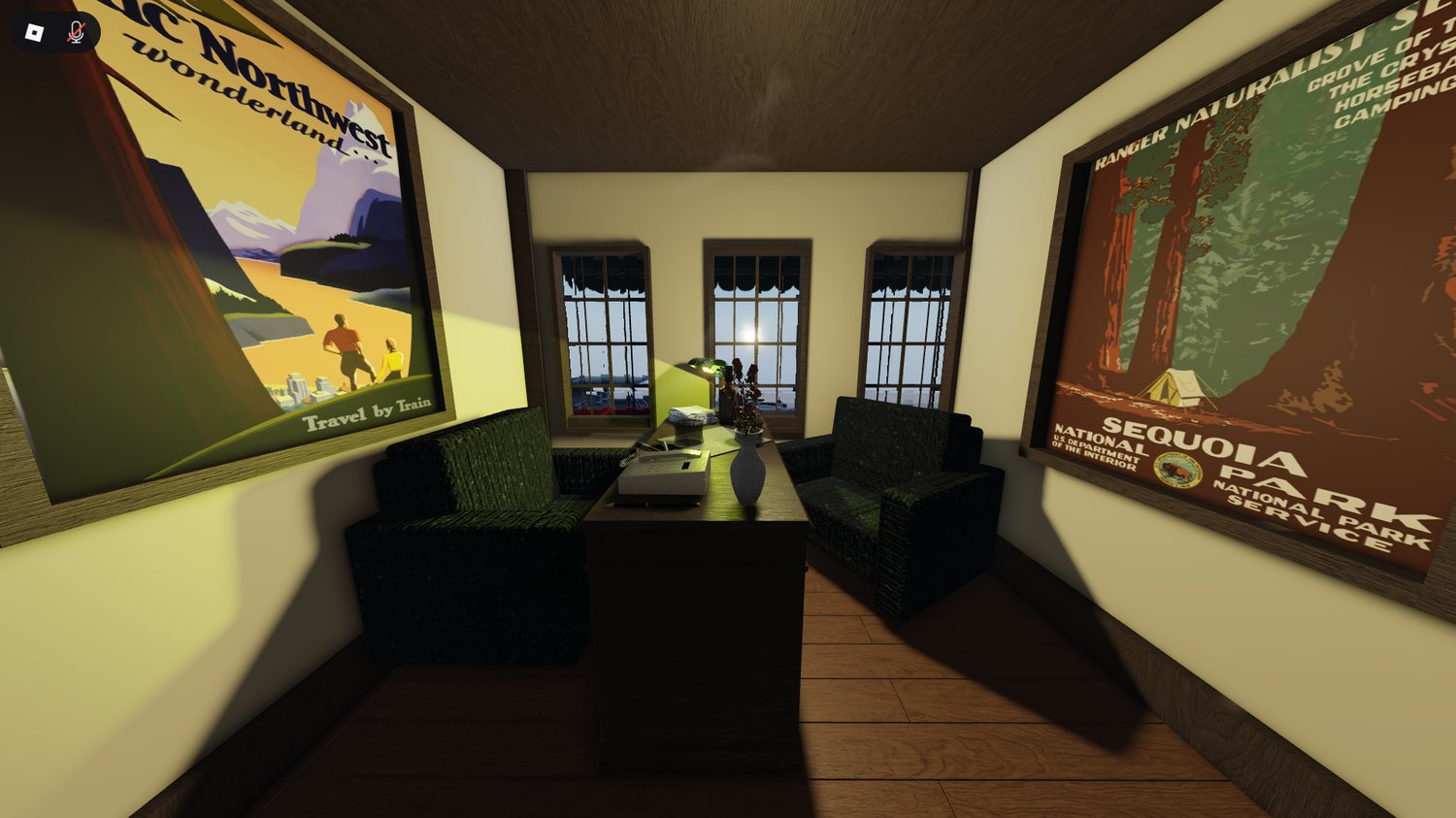 Roblox city RP bakery interior