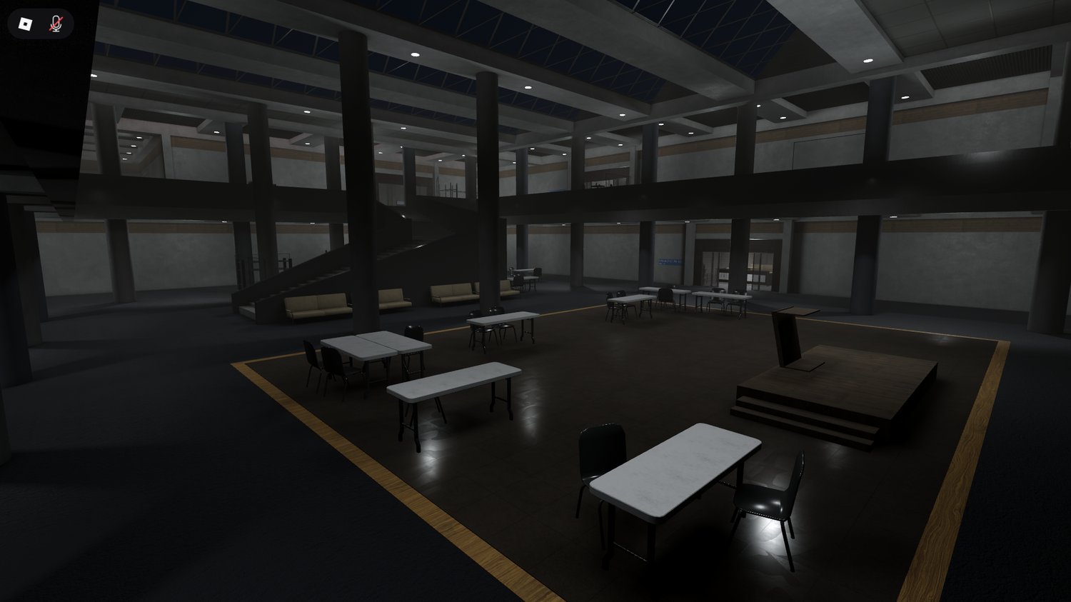 Roblox security control room