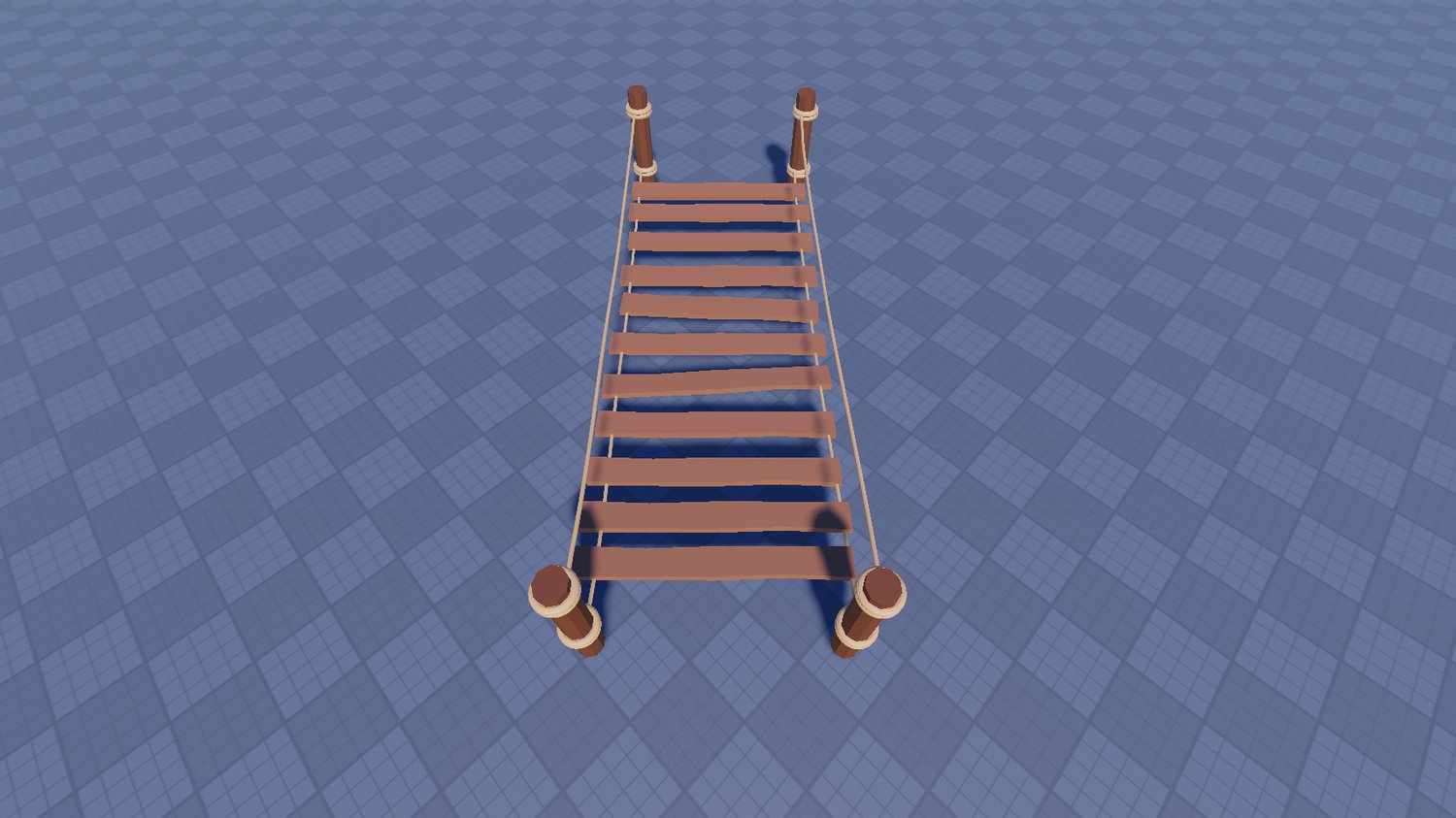 Roblox fantasy stone bridge