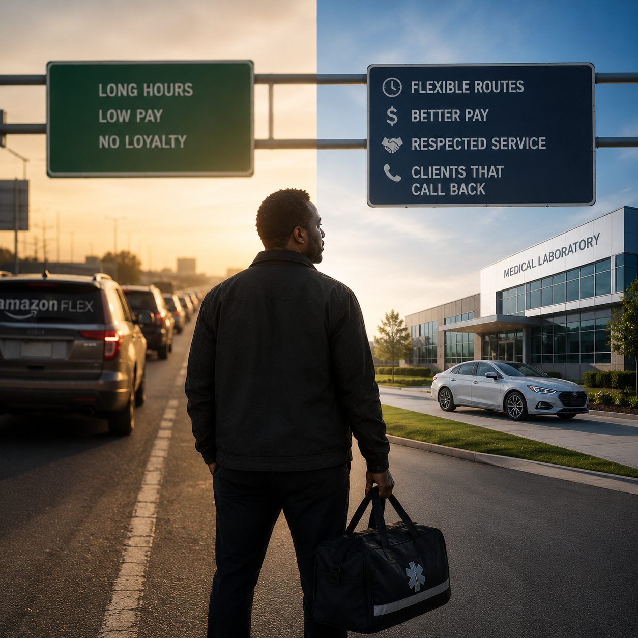 How to become a medical courier in 2026 — step by step guide for beginners