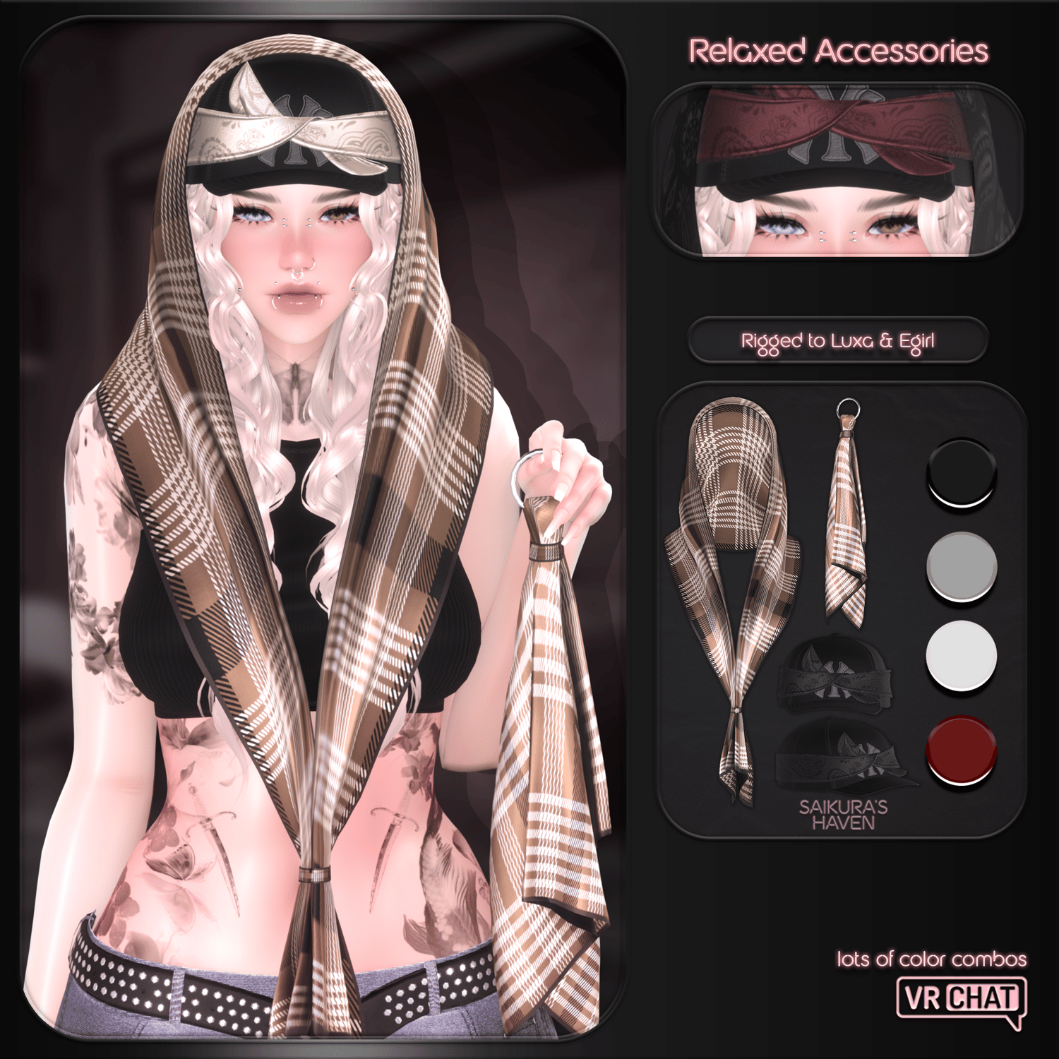 "Relaxed" — Accessories for VRChat