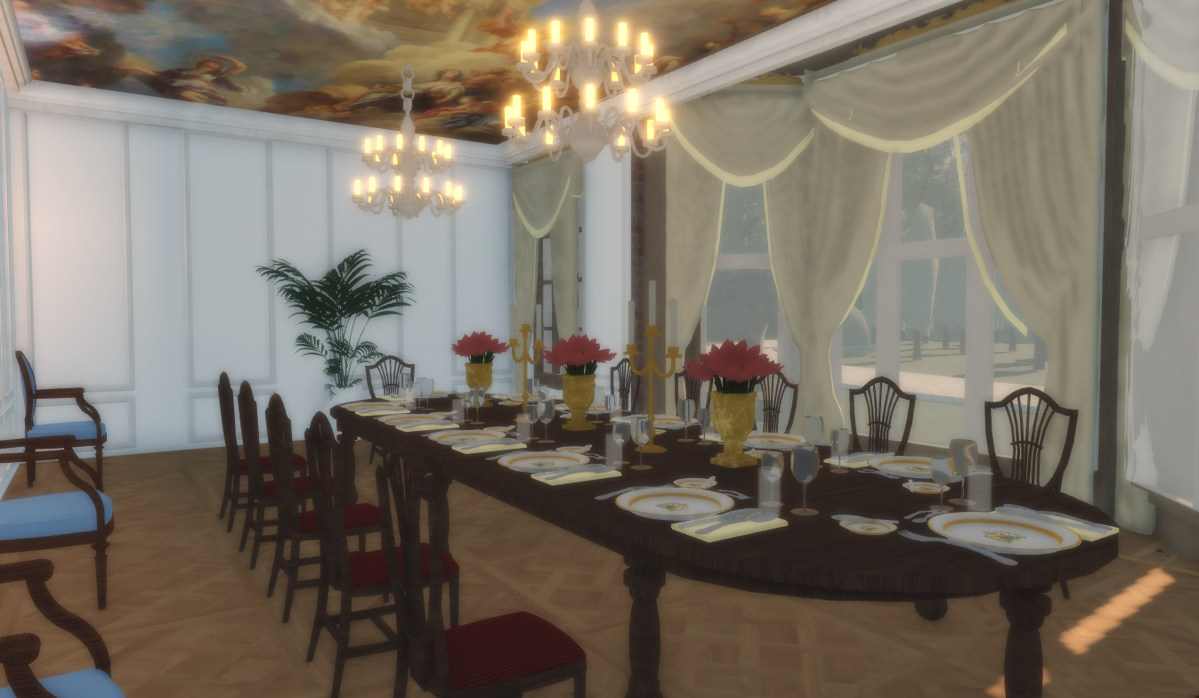 Roblox palace garden environment