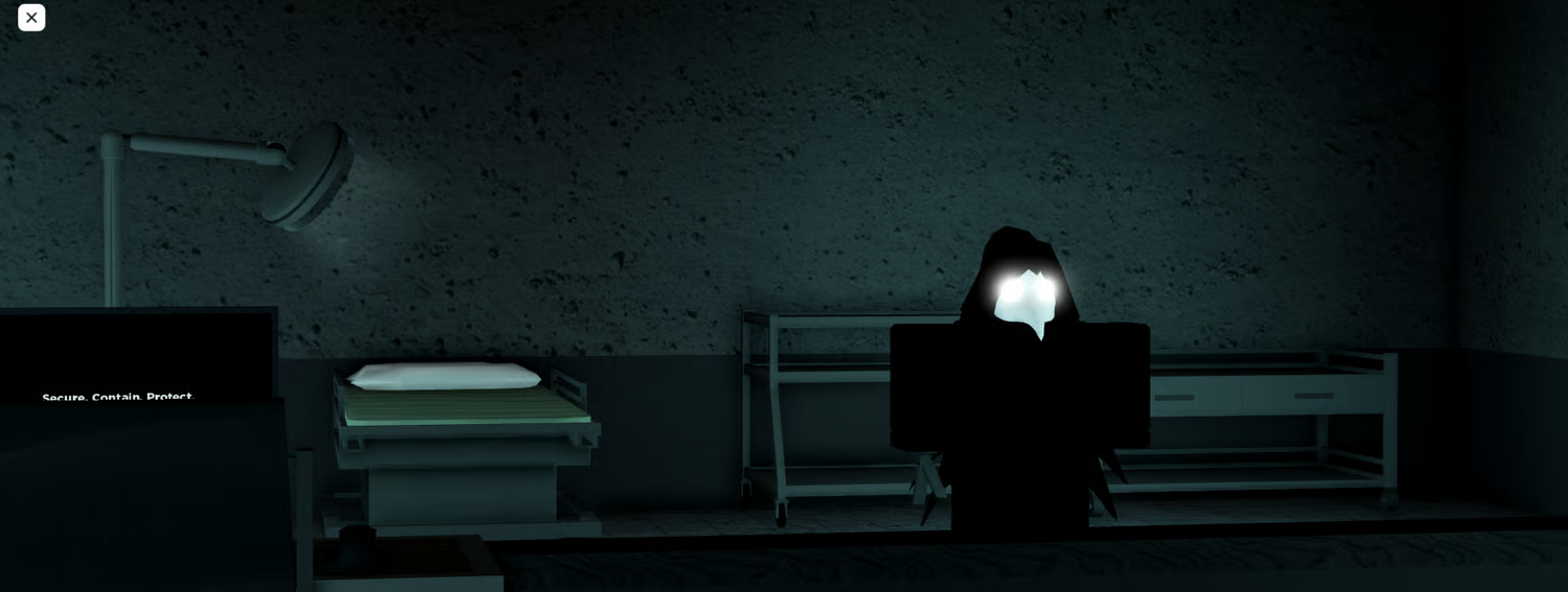 Roblox containment cell block SCP