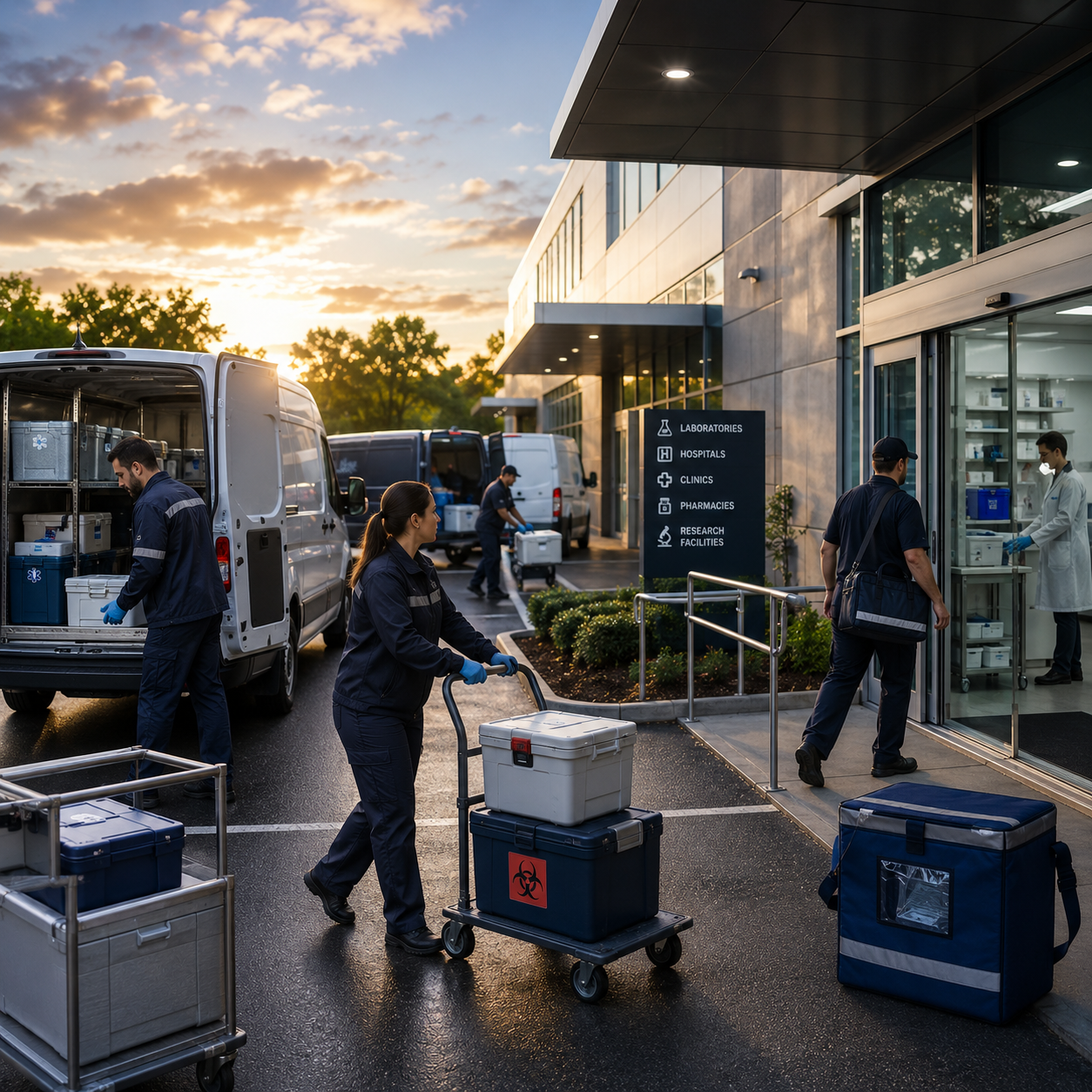 Medical courier companies hiring drivers in 2026 — top companies, pay rates, and how to apply