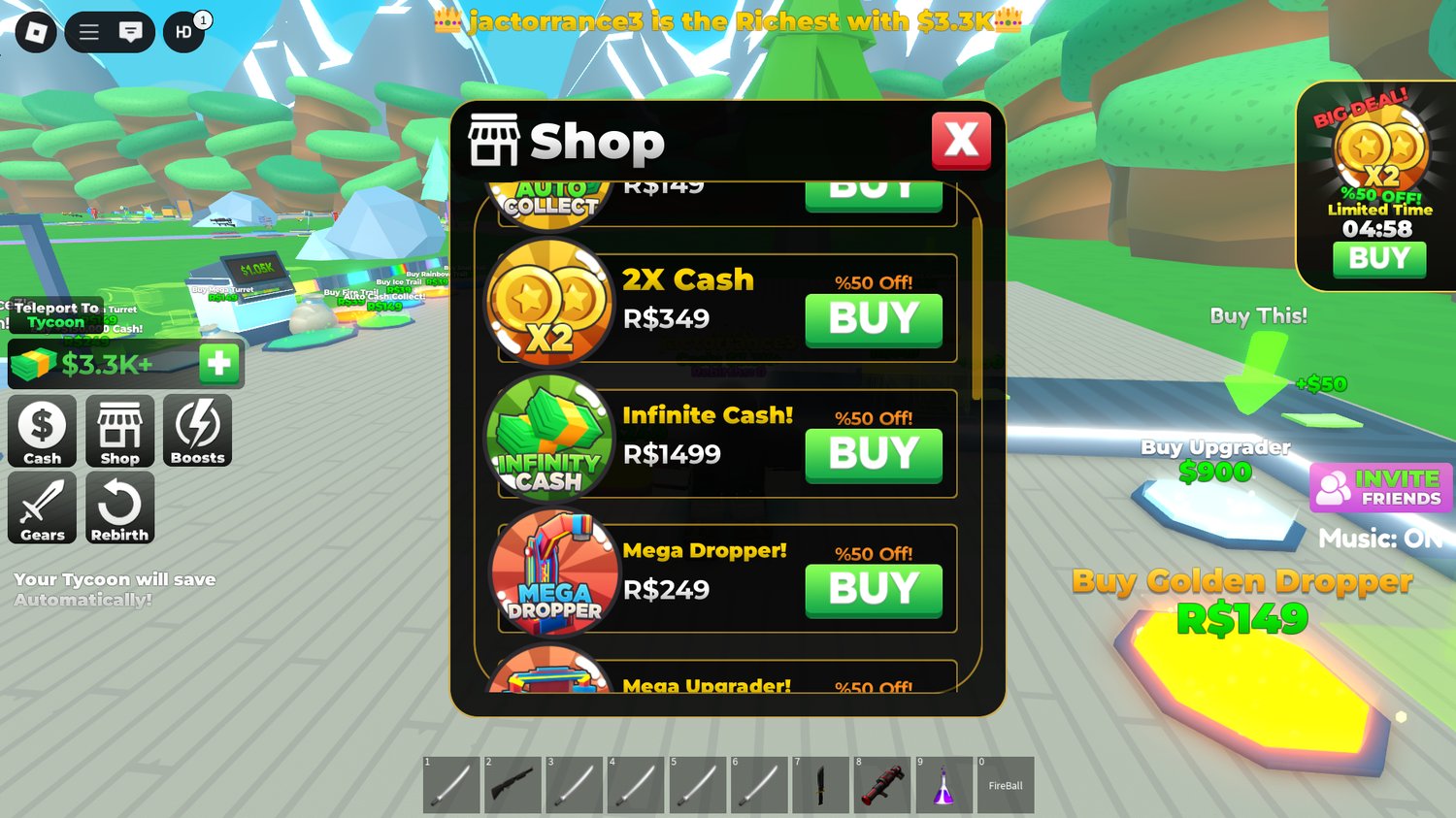 Roblox base building tycoon