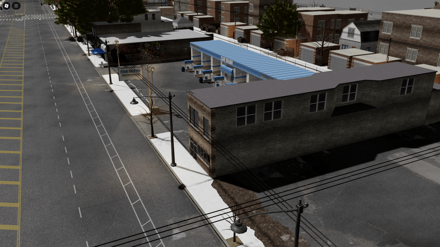 Roblox American street district
