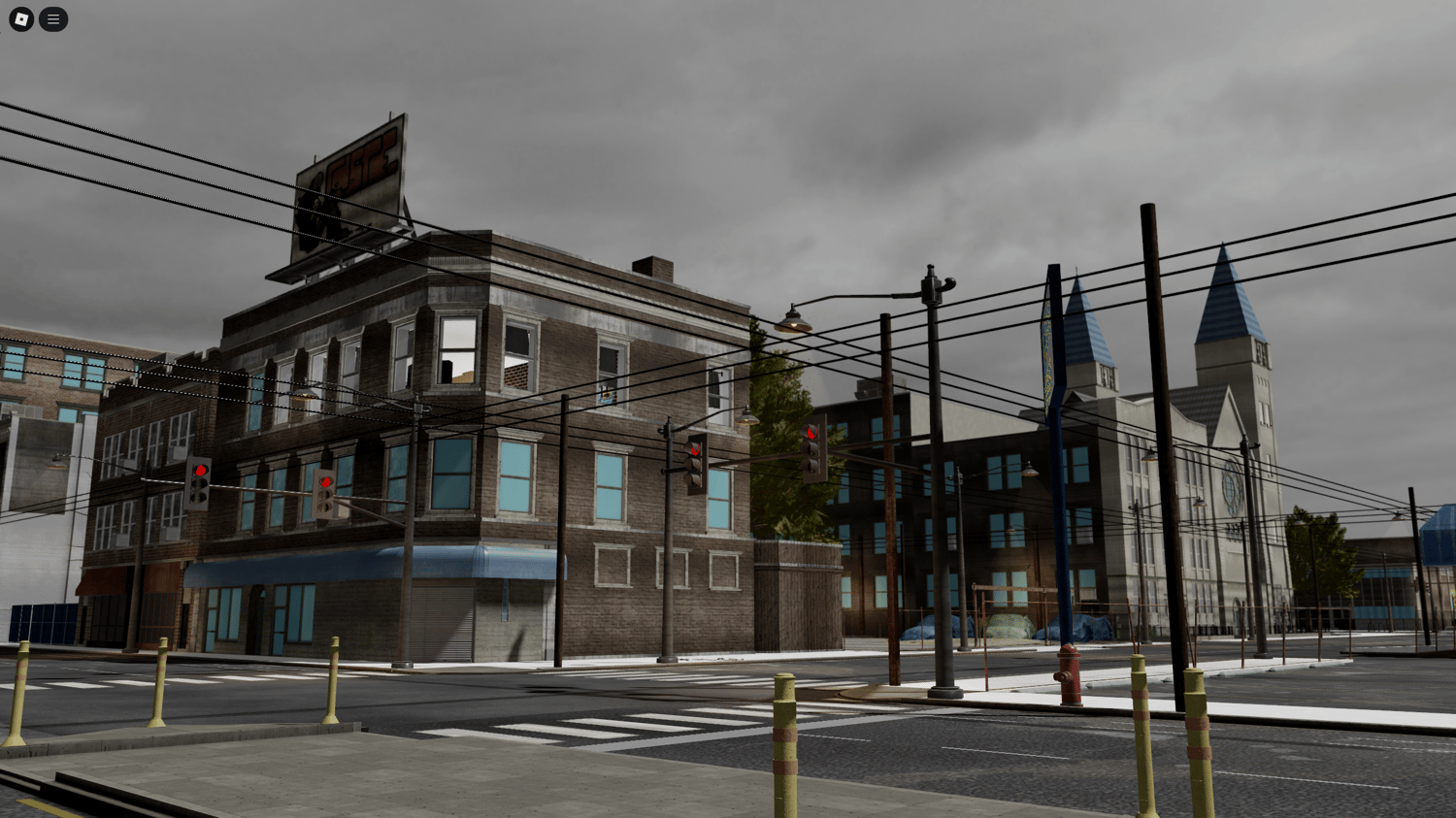 Roblox urban district gameplay