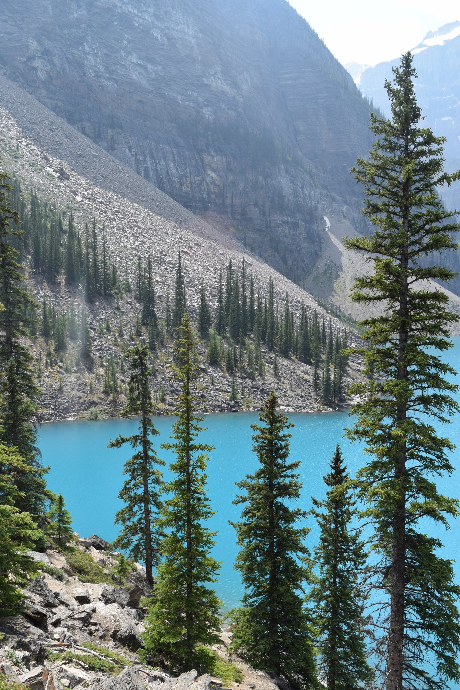Morain Lake in Alberta CA