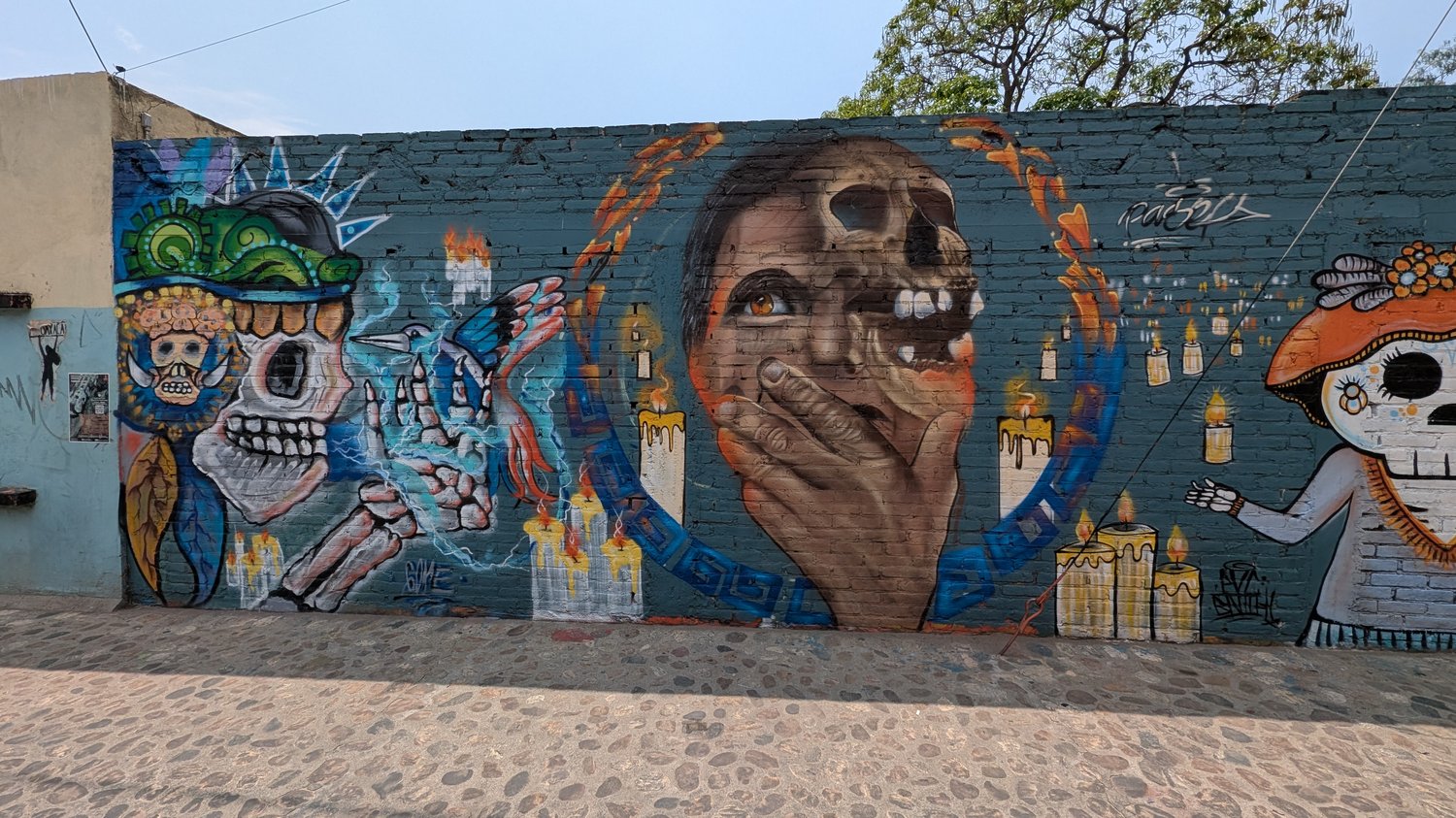 Street Mural in Oaxaca City, MX