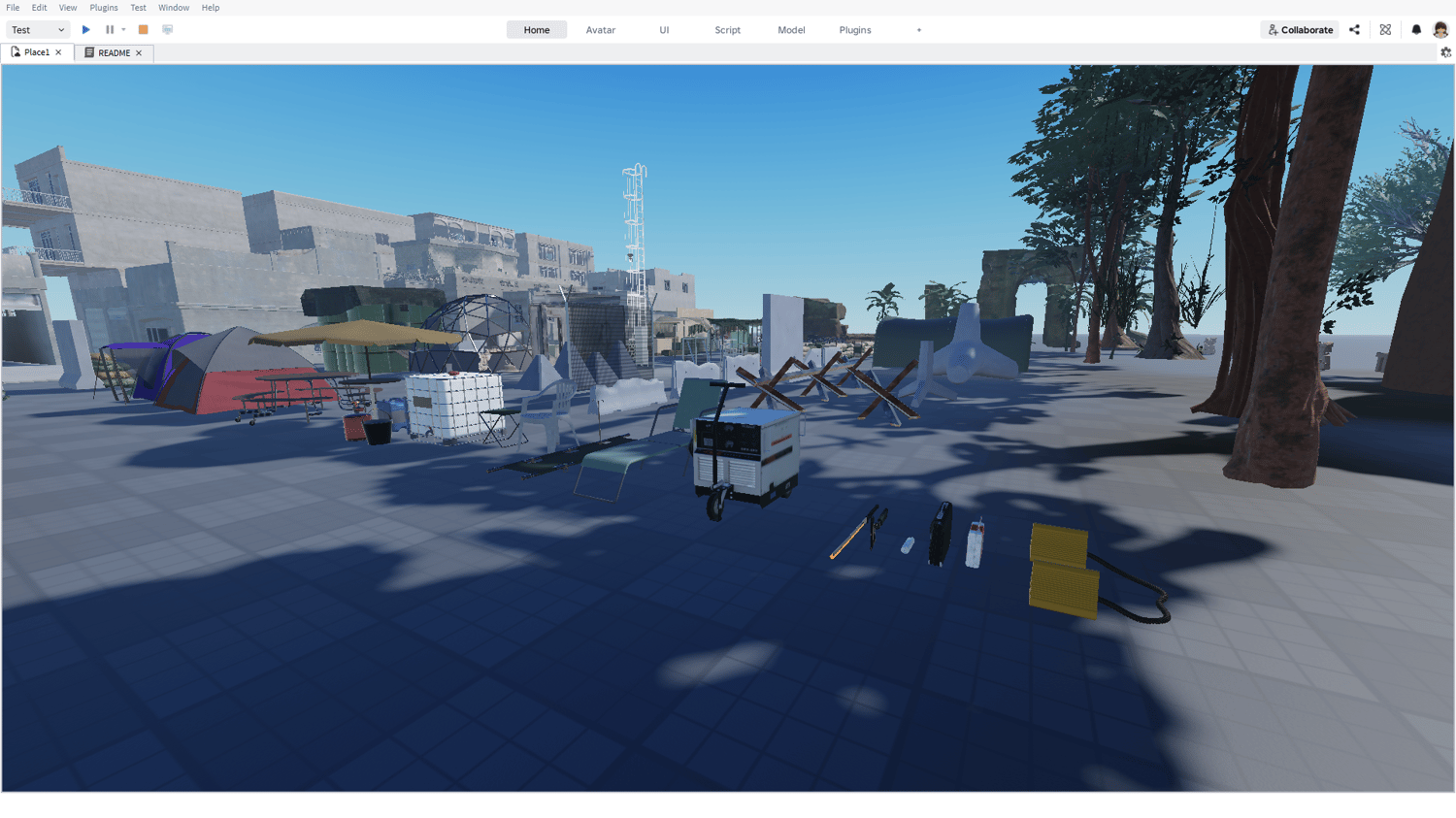 Roblox PBR environment asset pack