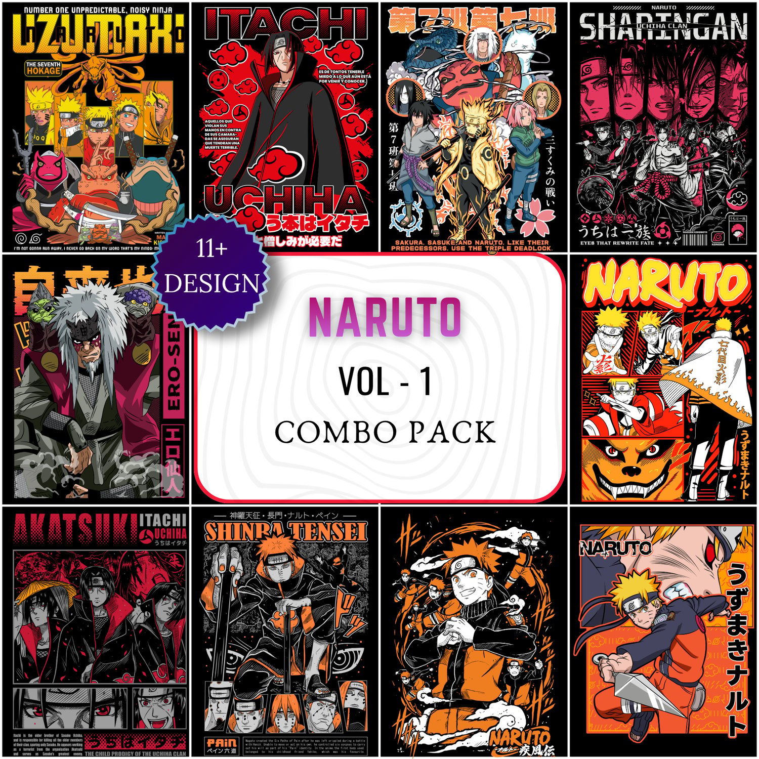 Naruto, NarutoUzumaki, ItachiUchiha, SasukeUchiha, Jiraiya, Pain, Akatsuki, UchihaClan, AnimeTShirtDesign, AnimePNG, AnimeBundle, StreetwearDesign, GraphicTee, PODDesign, AnimeMerch, MangaArt, ShirtDesign, EditableFile, DigitalDownload, NarutoDesign