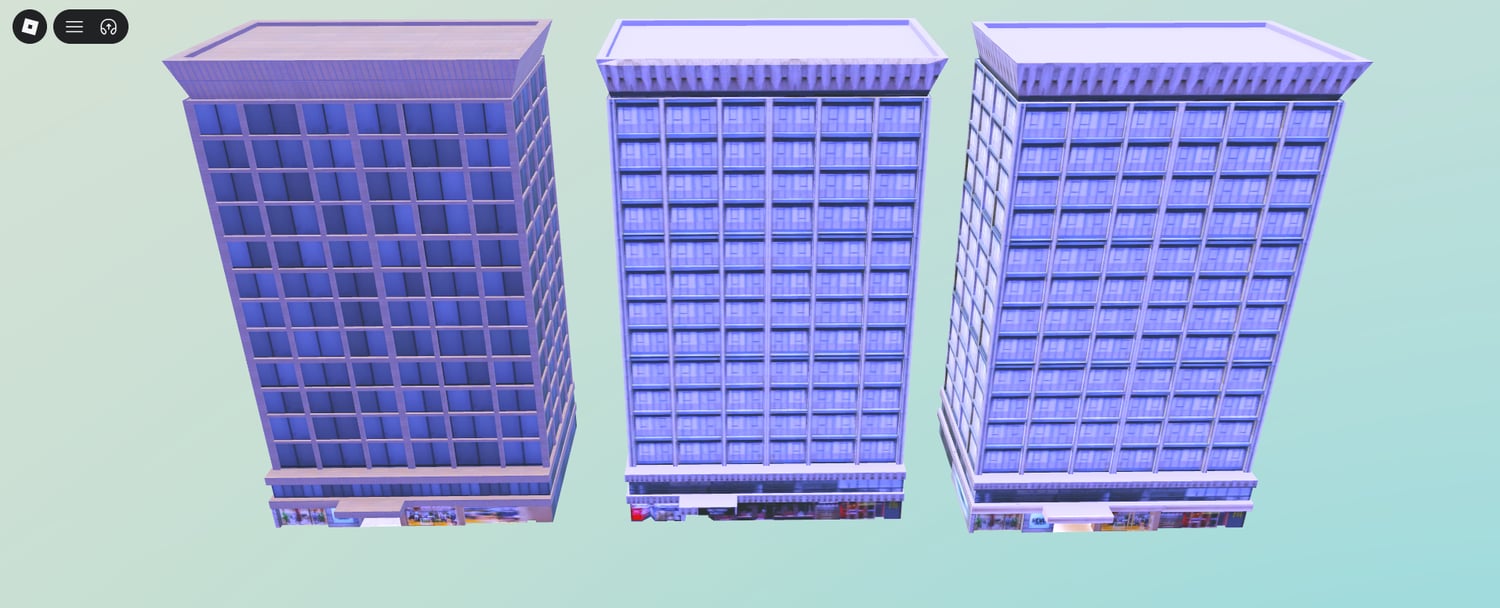 Roblox modern South African buildings