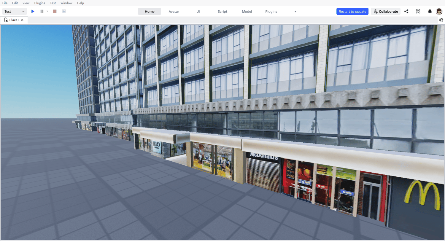 Roblox glass urban architecture pack