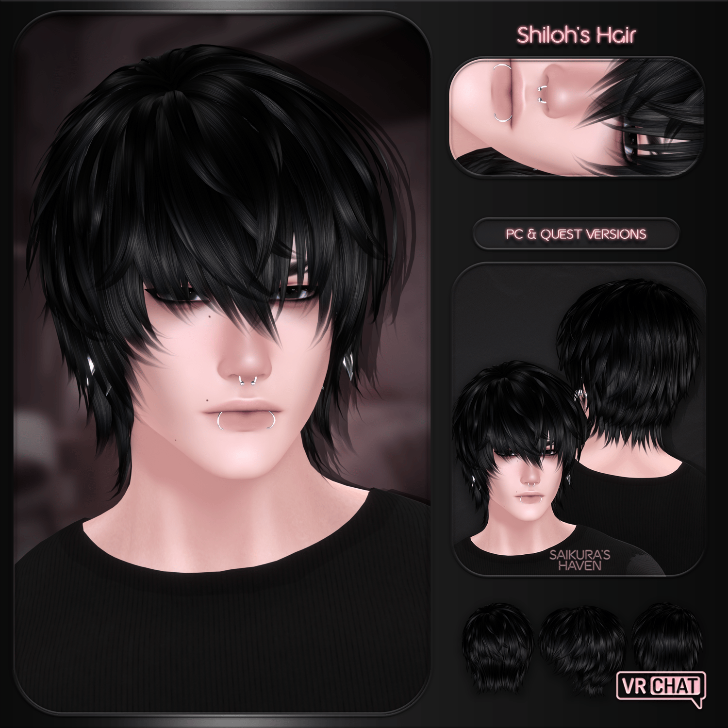 "Shiloh's Hair" — Hair for VRChat
