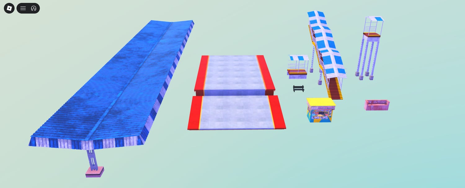 Roblox Indian railway props pack
