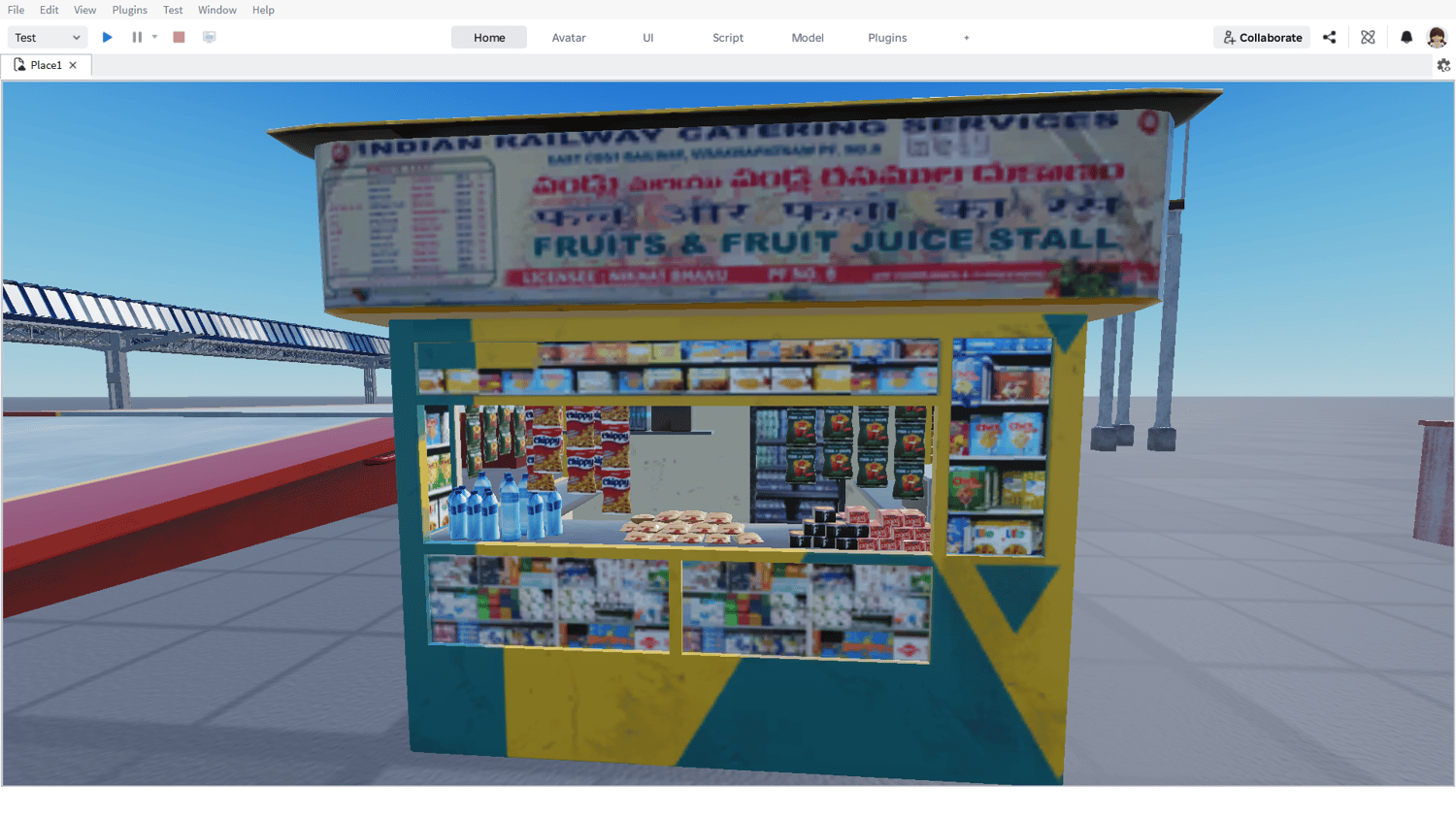 Roblox railway watchtower model
