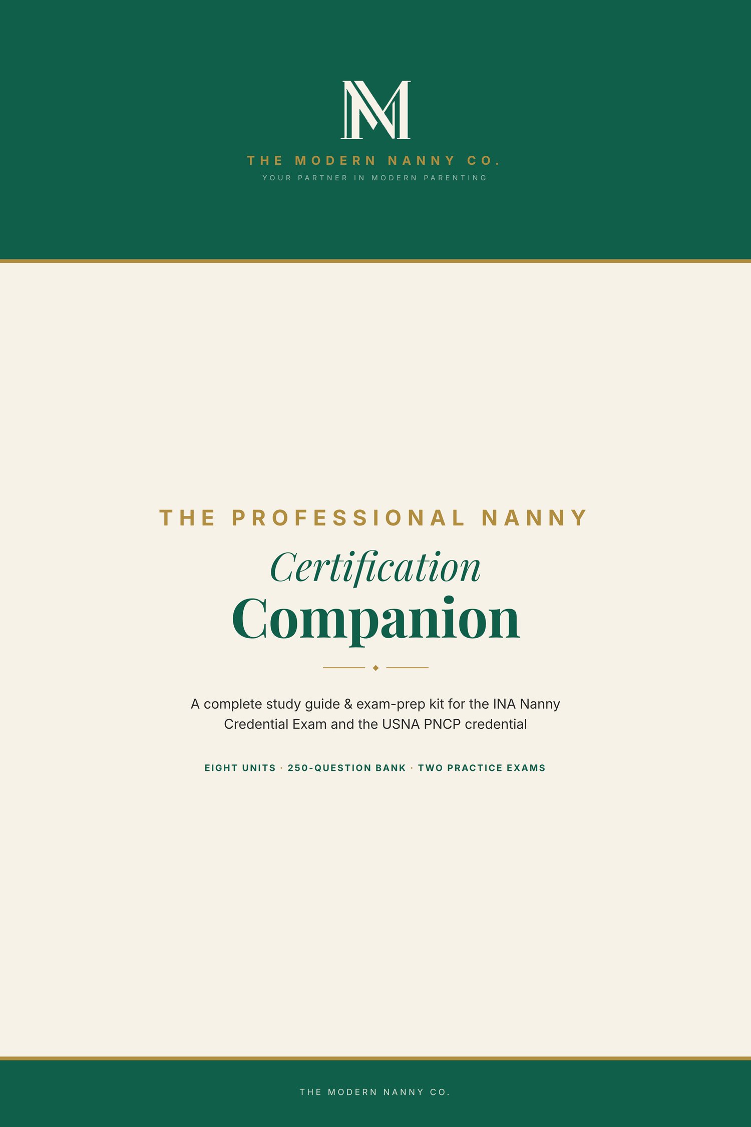 certificate companion cover