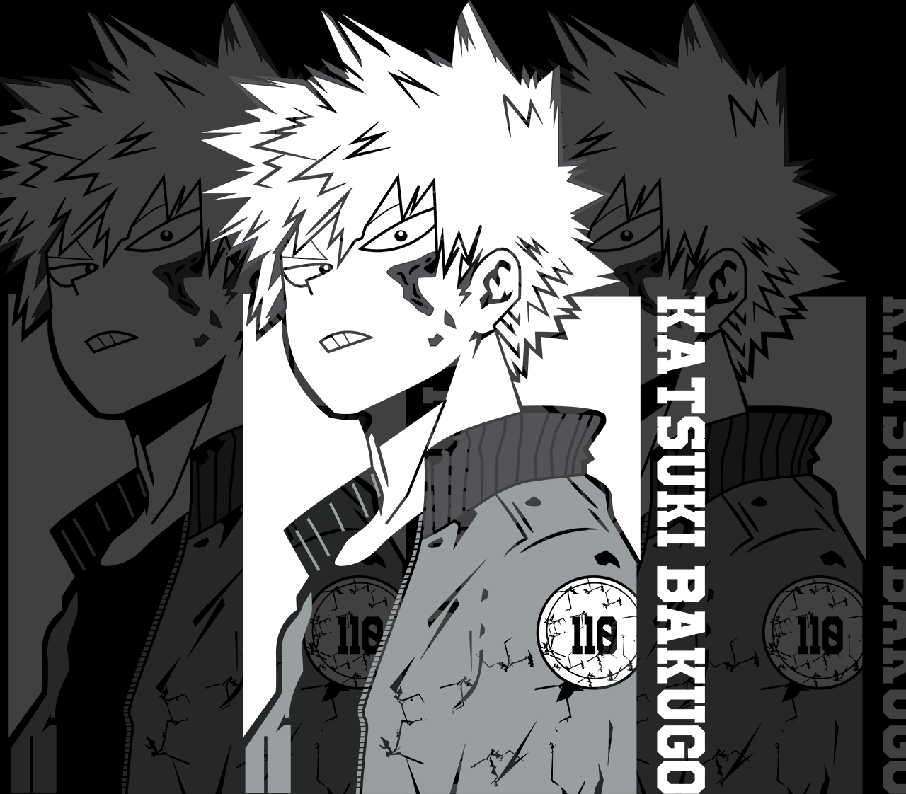 DESIGN ANIME my hero academia / BAKUGO