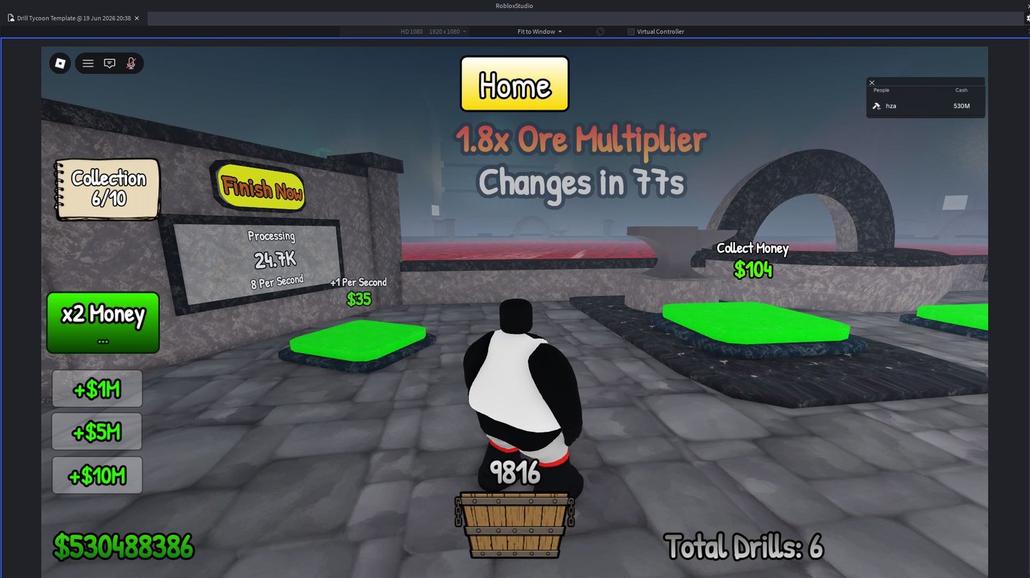 Roblox drill upgrade mechanics