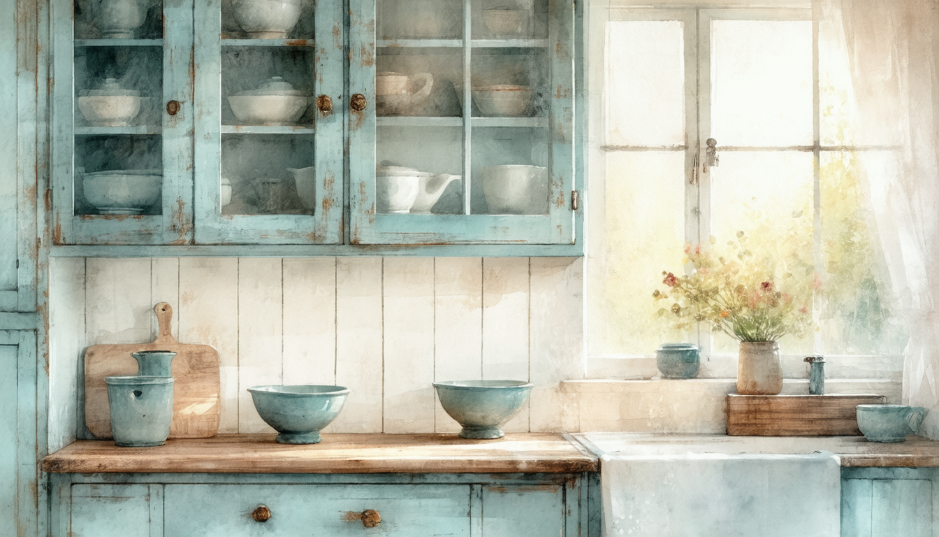 an organized kitchen