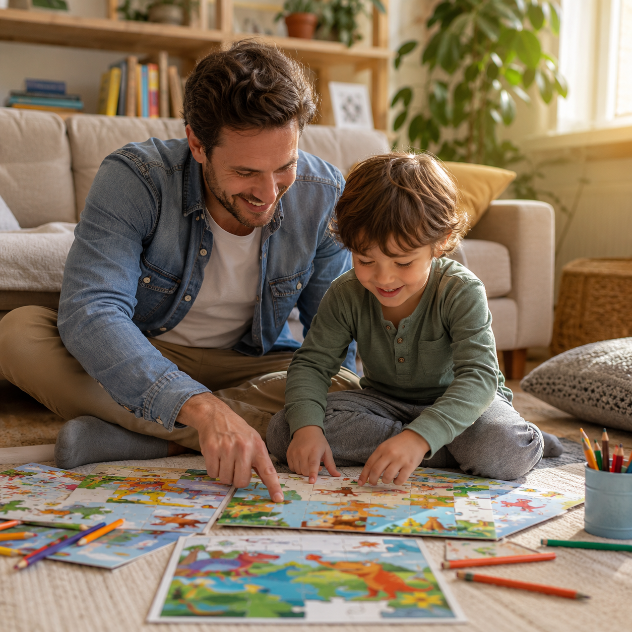 AI Kids Puzzle Illustration Generator: Create Printable Puzzle Designs in Minutes
