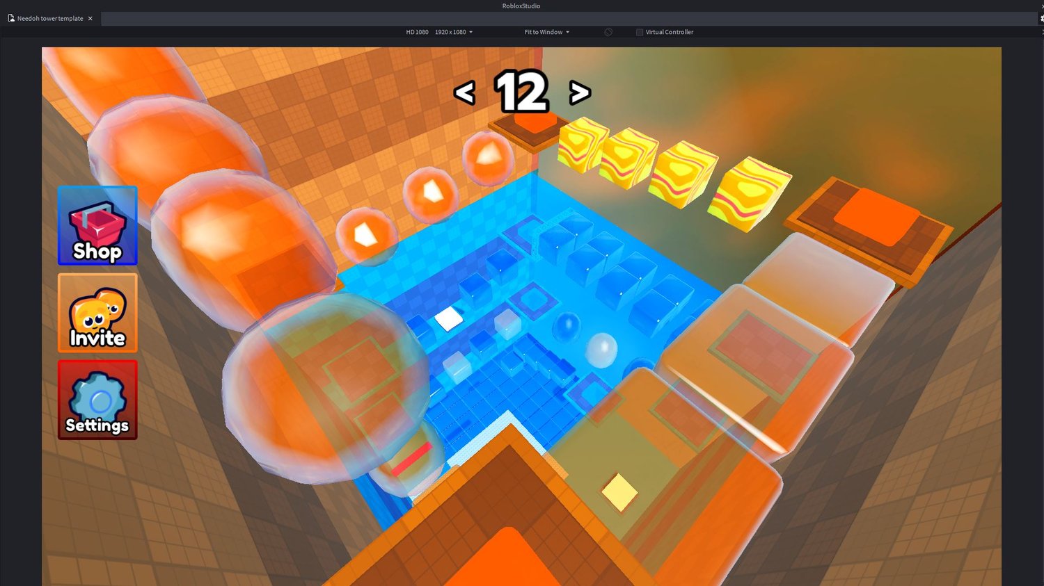 Roblox obby tower system