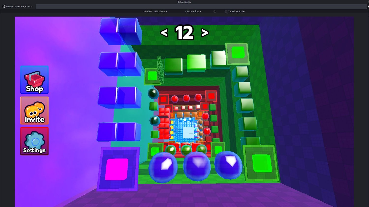 Roblox Needoh tower template