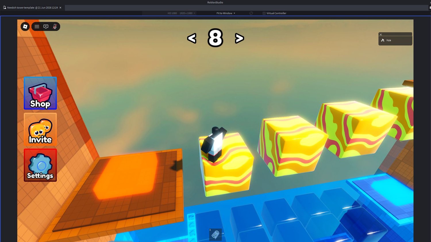 Roblox squish physics template