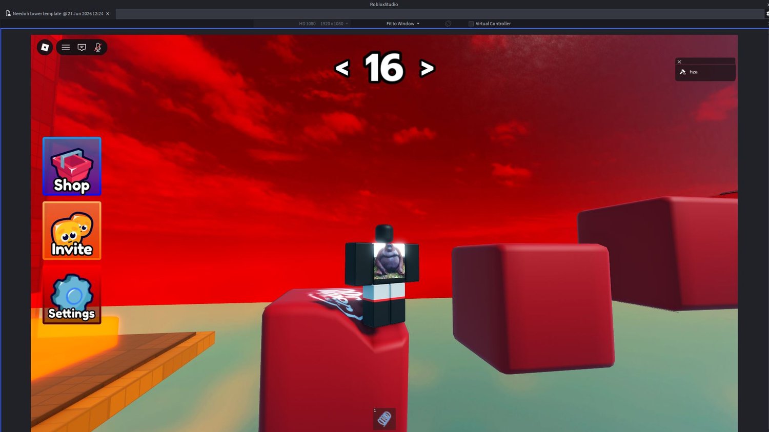 Roblox obby game template
