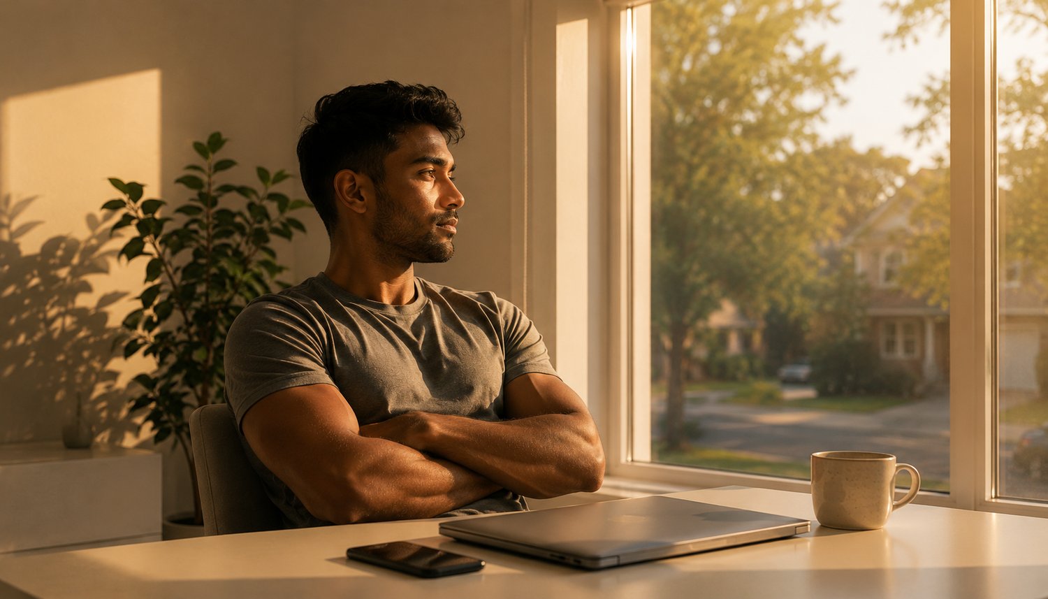 Online fitness coach struggling with client management and loneliness in online business