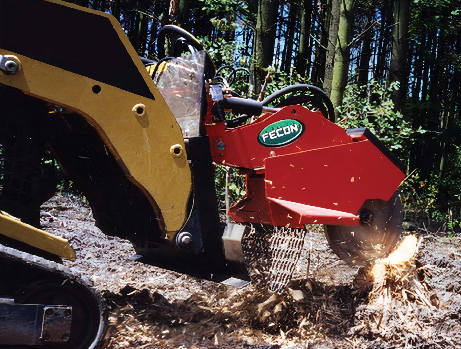 stump grinder attachment for tractor