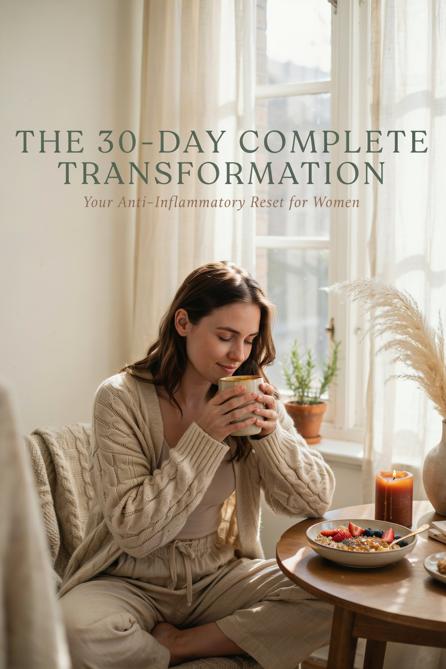The 30-Day Anti-Inflammatory Reset for Women — 90+ Recipes, Meal Plans & Hormone Balance Bonus