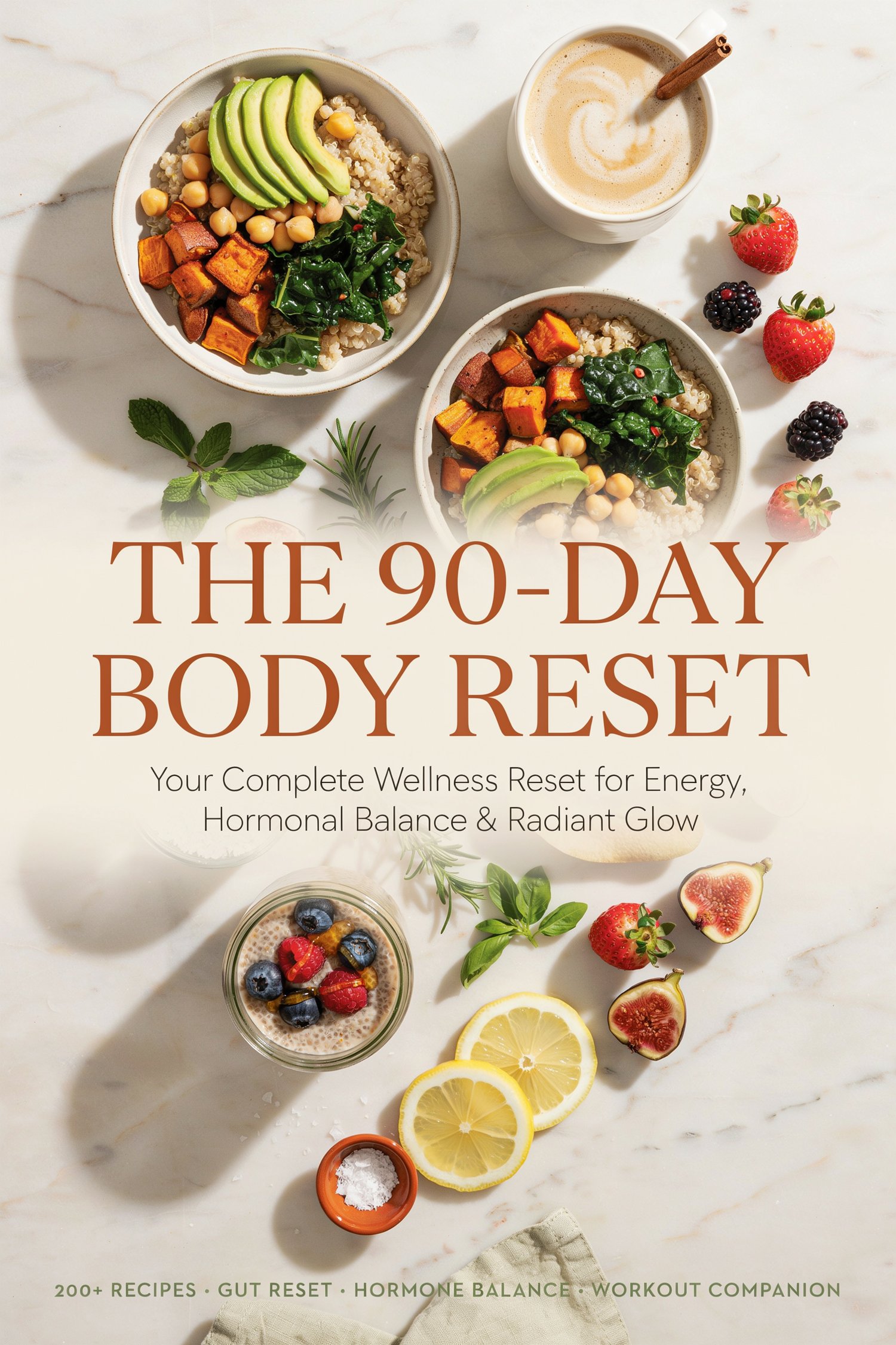 The 90-Day Body Reset: 200+ Recipes, Gut Healing & Hormone Balance for Lasting Energy & Glow