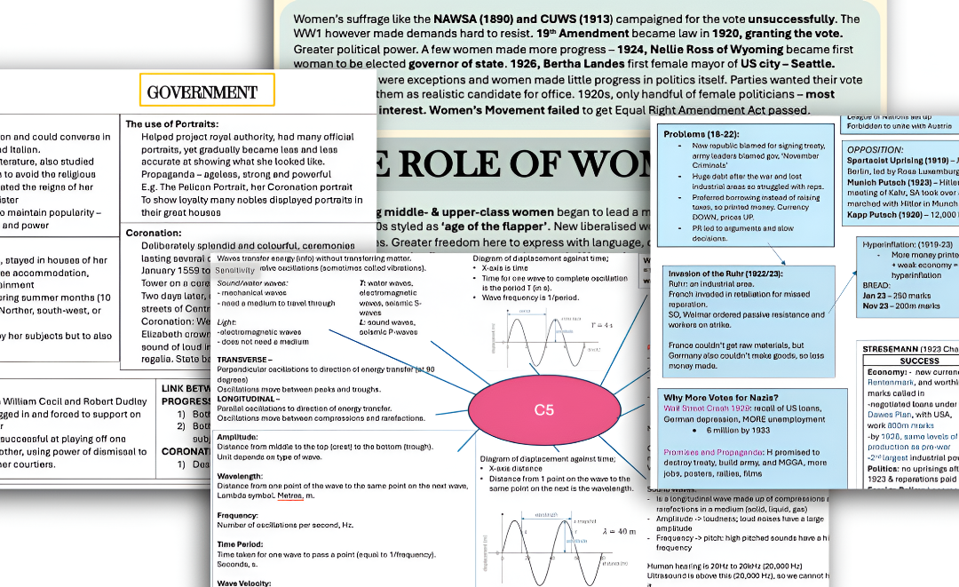 revision notes
