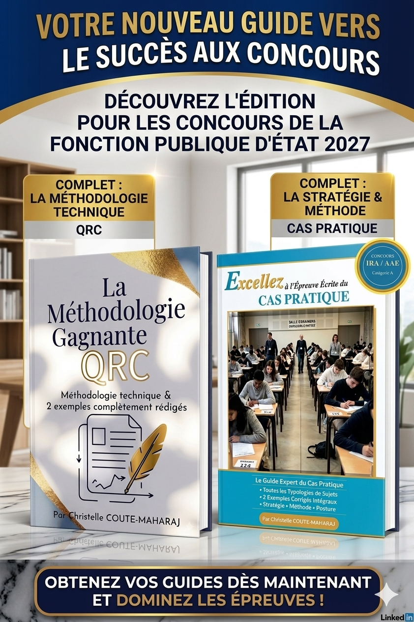 Méthodologie en 7 modules pour réussir l'épreuve du Cas pratique AAE et IRA