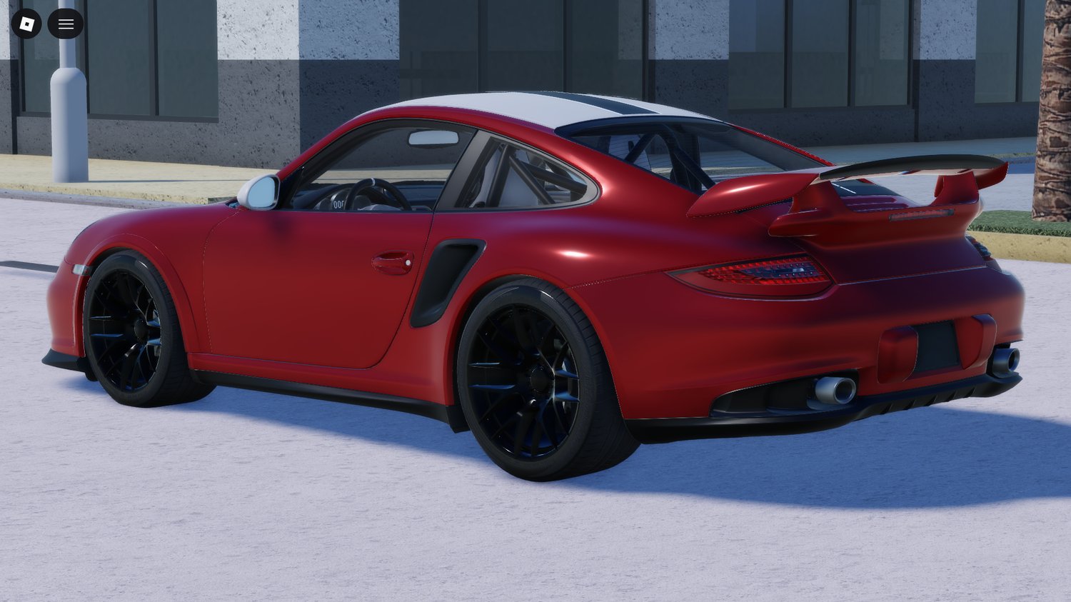 Roblox red sports car