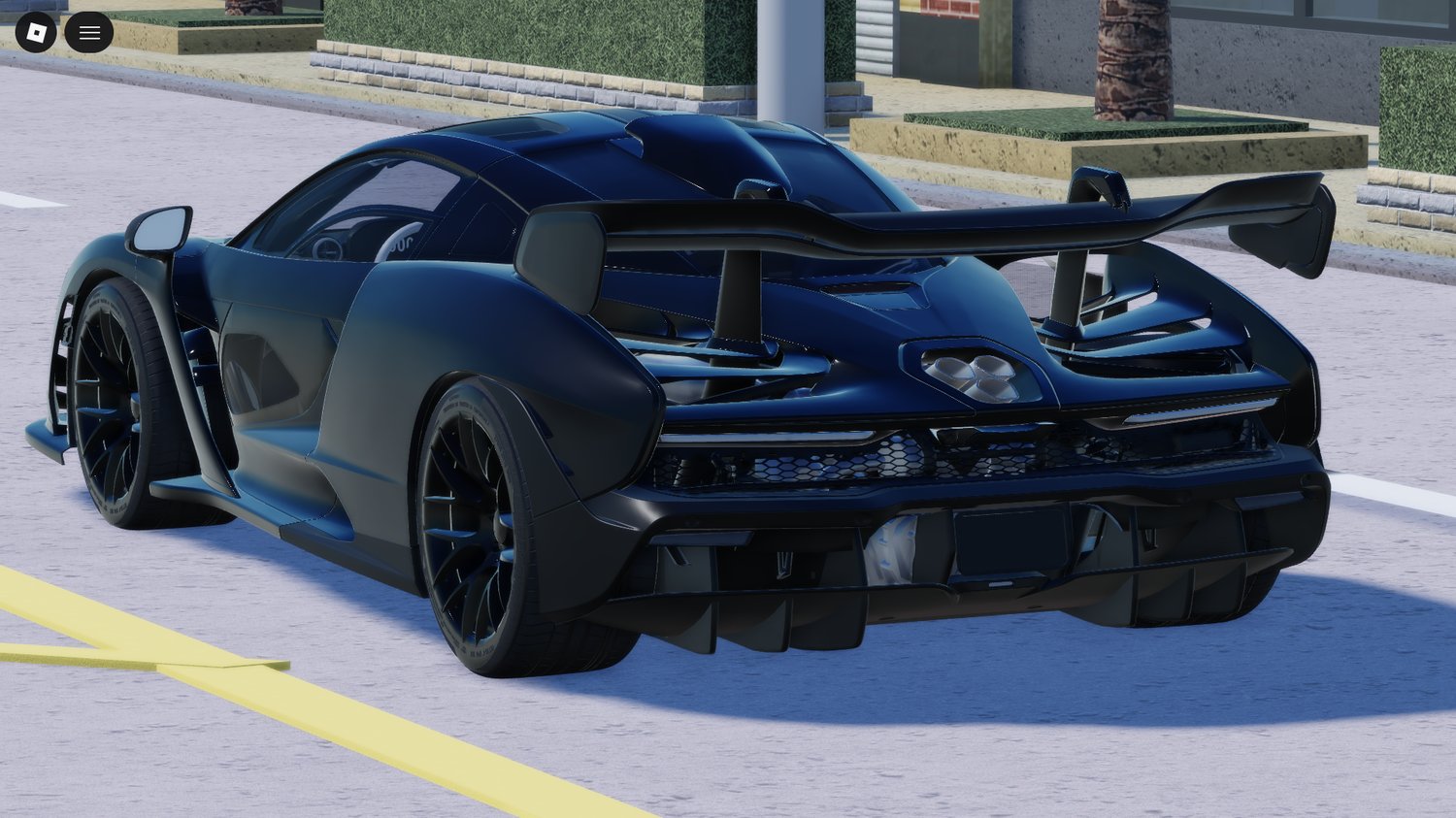 Roblox black luxury car