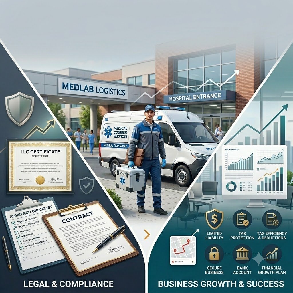 Medical Courier Should You Form an LLC