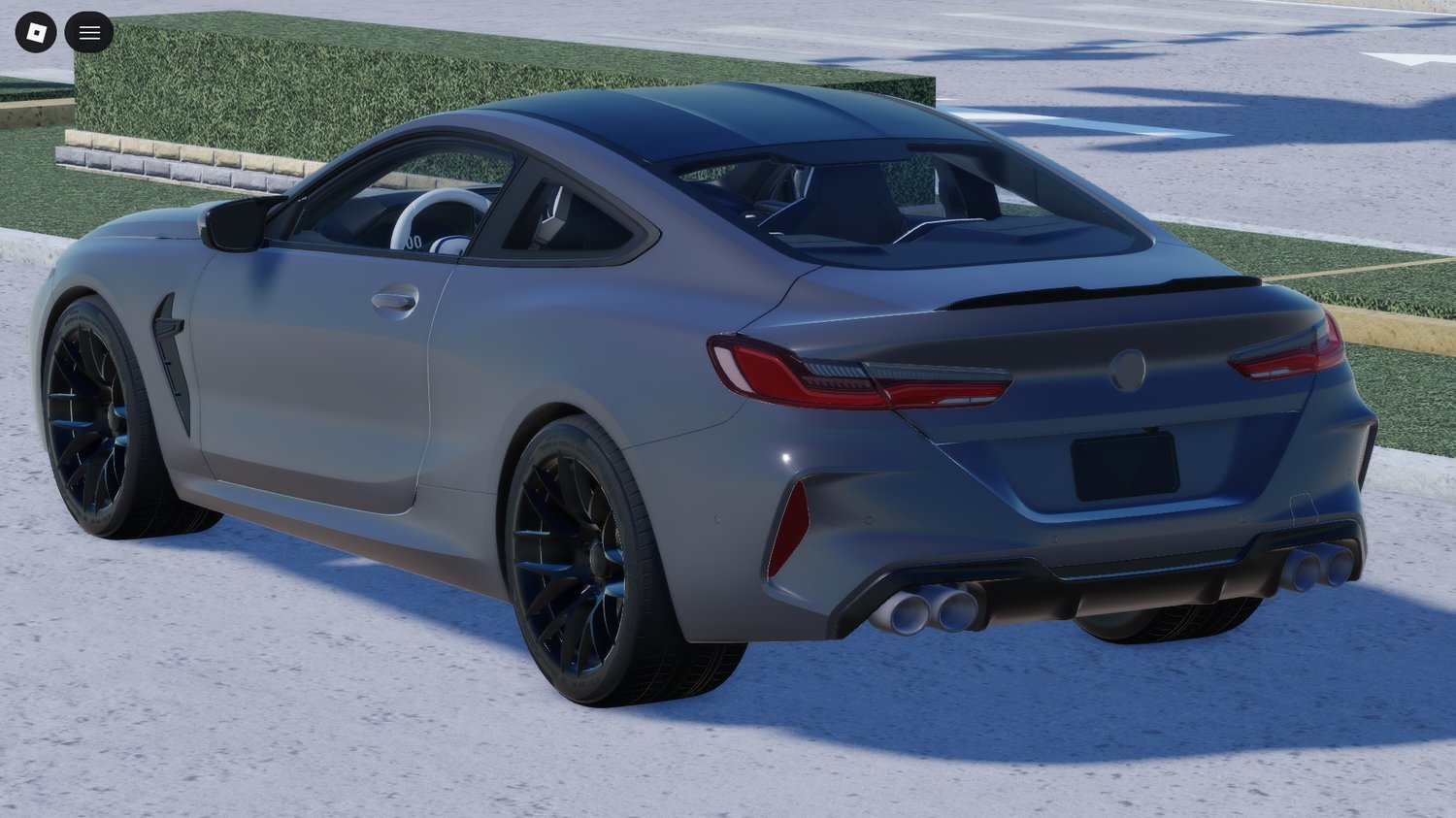 Roblox grey sedan