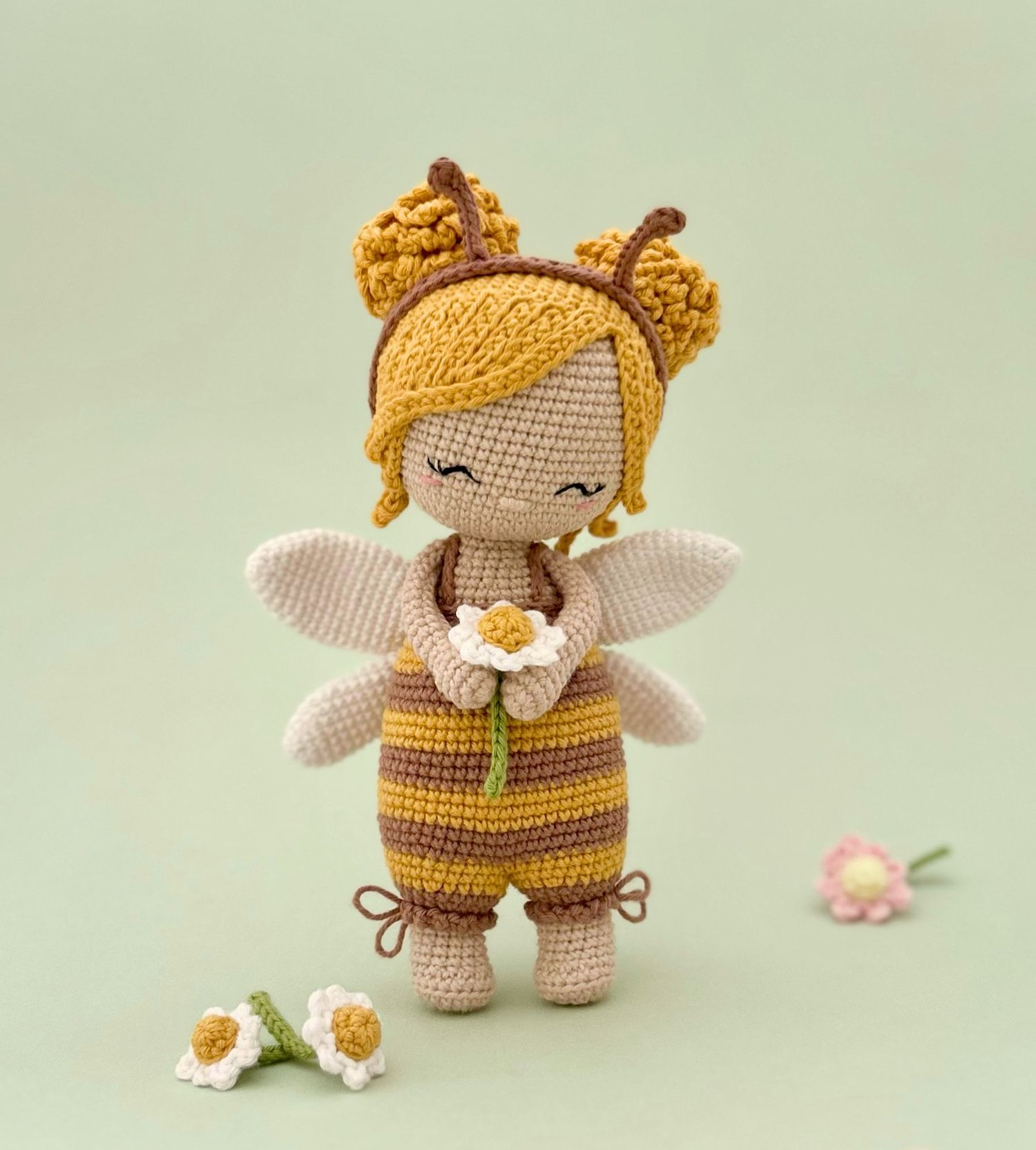 Crochet Bee Doll