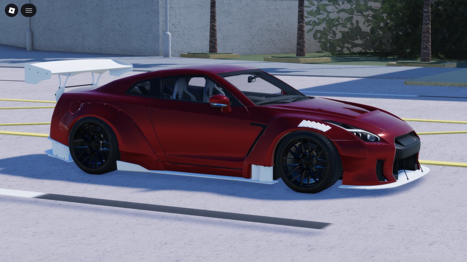 Roblox red sports car