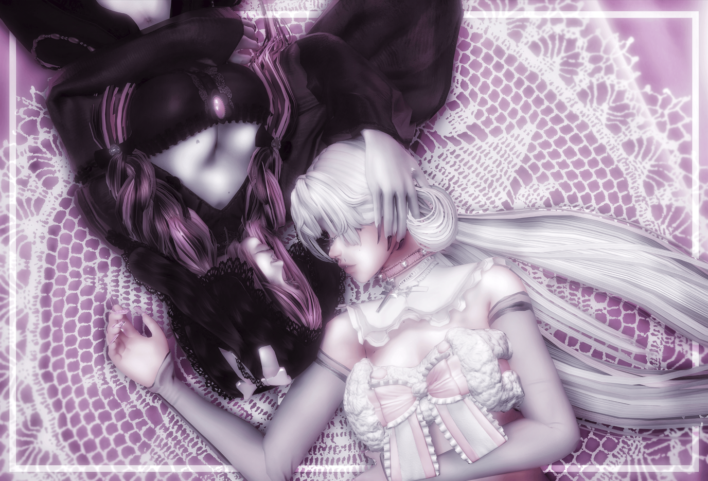 Valeria + Vinette (PC Q FT) (collab w corpsegore)
