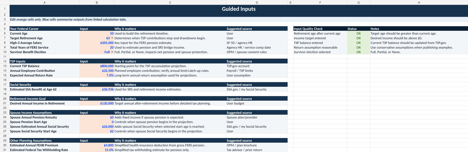 Guided Input