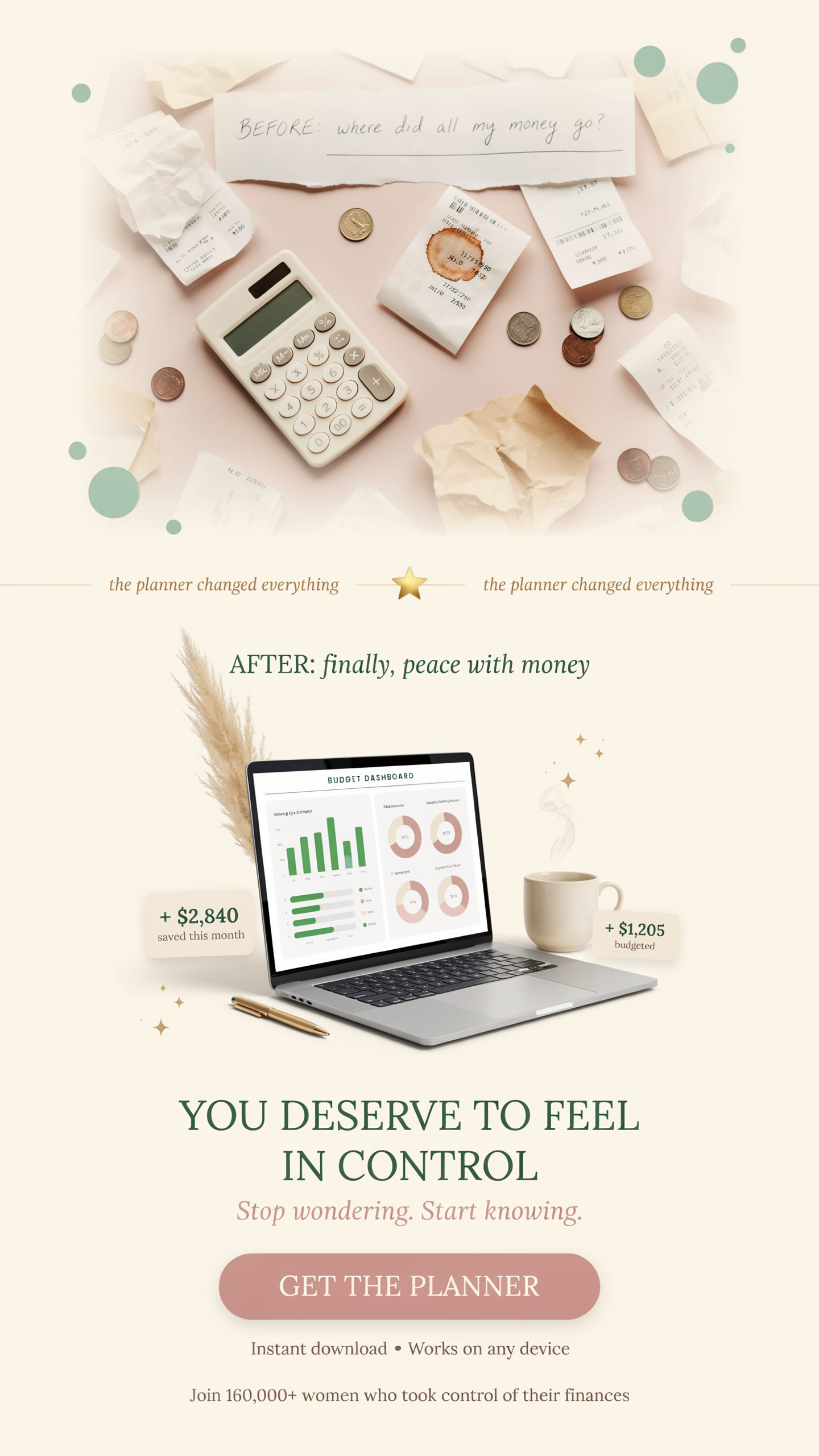 Ultimate Budget Planner 2026 | Interactive Annual Budget Tracker | Monthly Bill Tracker, Debt Payoff, Sinking Funds, Net Worth & 50/30/20 Dashboard | Works on Any Device