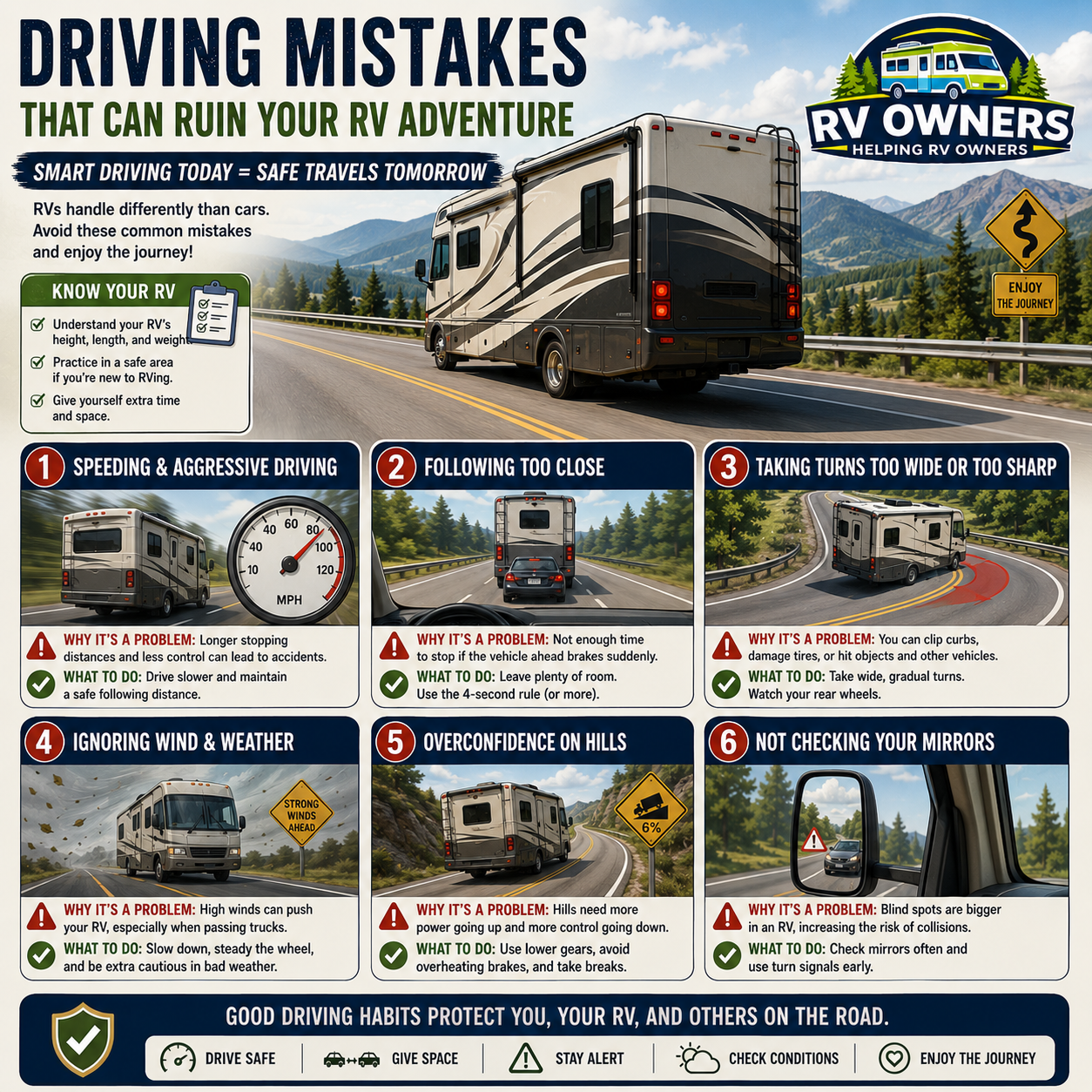RV Driving Tips